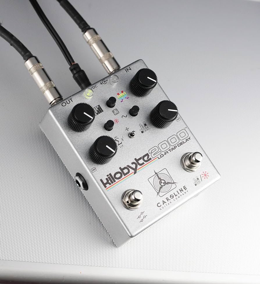 Caroline Kilobyte ローファイディレイ　美品 Amazon | Caroline Guitar Company Kilobyte 2000 Lo-Fi Delay
